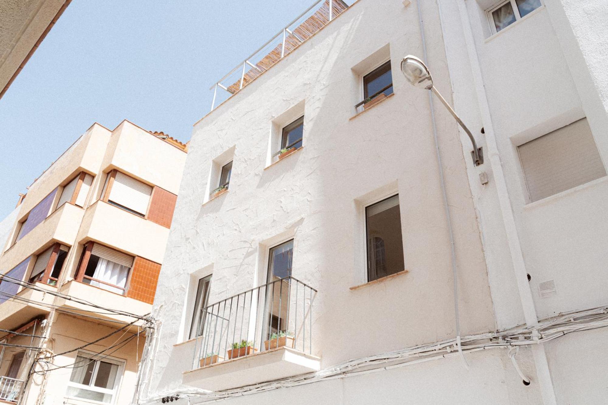 Apt. Con Piscina Interior En La Playa Alguer Ла-Амеллья-де-Мар Экстерьер фото